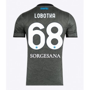 Billiga SSC Napoli Stanislav Lobotka #68 Tredjeställ 2024-25 Kortärmad